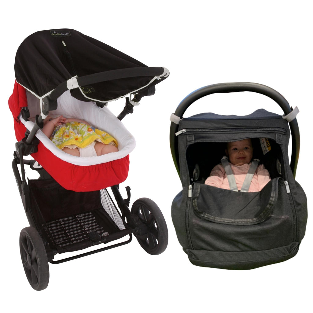 SnoozeShade Infant Sun and Sleep Bundle (0-6m) | Blocks up to 99% of UV