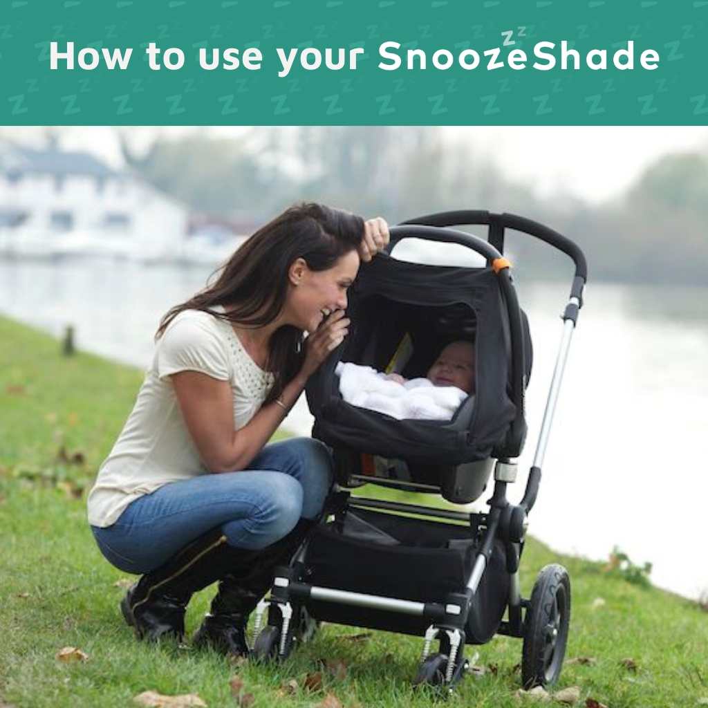 How to use SnoozeShade baby sunshades