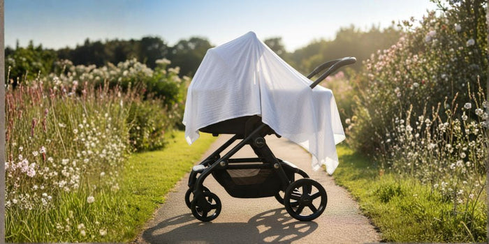 Is putting a blanket on a pram dangerous?