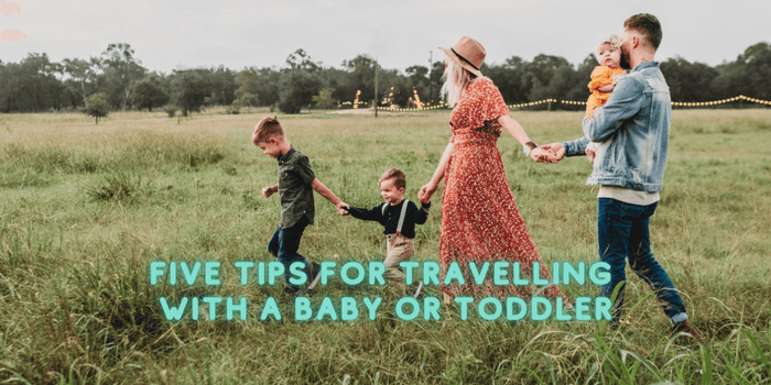 Five tips for travelling with a baby or toddler this summer