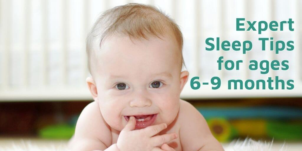 Baby sleep tips for 6-9 months