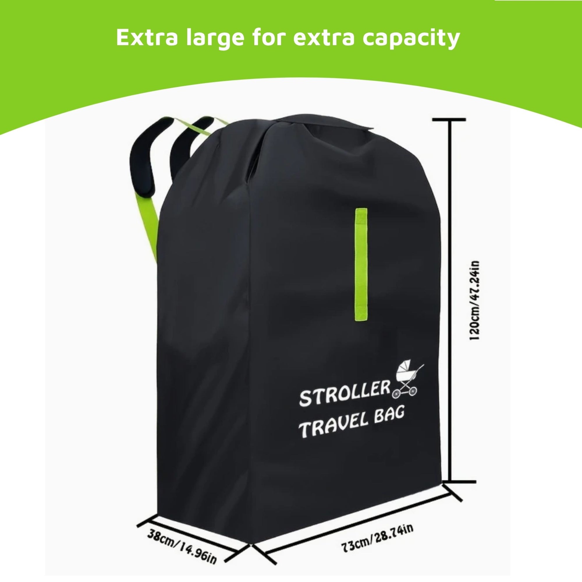 extra large stroller travel bag Extra Large Stroller Travel Bag – Waterproof, Lightweight & Universal Fit | SnoozeShade