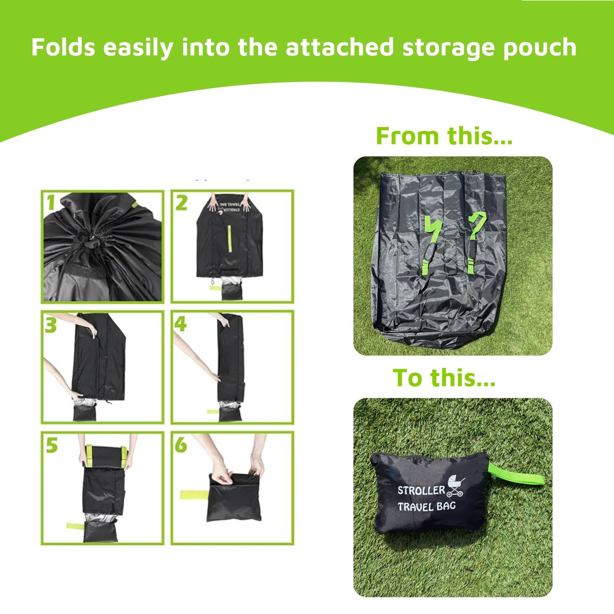 do i need a travel bag for my stroller Extra Large Stroller Travel Bag – Waterproof, Lightweight & Universal Fit | SnoozeShade