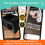 SnoozeShade for Travel Cots | Travel cot blackout canopy | Air-permeable mesh blocks 94% of light