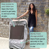 SnoozeShade Twin Deluxe (suitable from birth) | Double buggy/pushchair sun and sleep shade